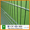 iron rod pvc coated/galvanized double wire fence